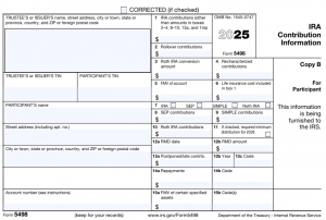 Form 5498 (IRA Contribution Information), 보관용이지만, 버리시면 안 되는 서류입니다 - 미국 ...